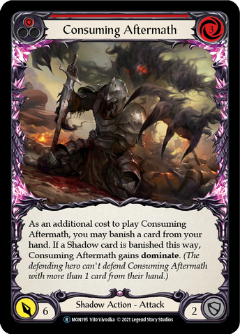 Consuming Aftermath (Red) [U-MON195] Unlimited Edition Normal