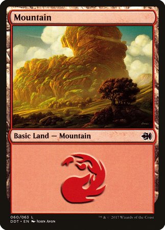 Mountain [Duel Decks: Merfolk vs. Goblins]