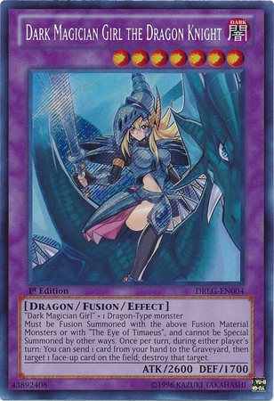 Dark Magician Girl the Dragon Knight [DRLG-EN004] Secret Rare