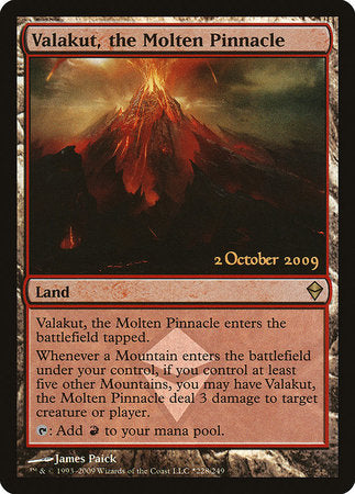 Valakut, the Molten Pinnacle [Zendikar Promos]