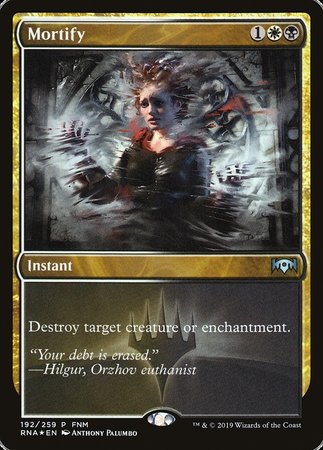 Mortify [Ravnica Allegiance Promos]