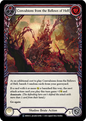 Convulsions from the Bellows of Hell (Red) [U-MON132] Unlimited Edition Normal