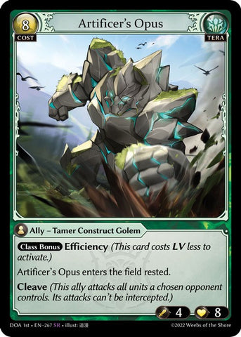Artificer's Opus (267) [Dawn of Ashes: 1st Edition]