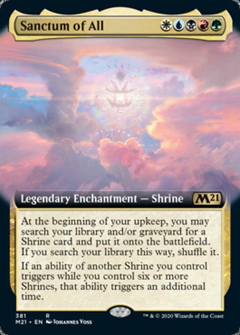 Sanctum of All (Extended Art) [Core Set 2021]