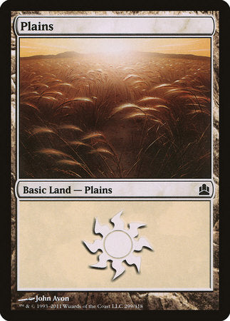 Plains (299) [Commander 2011]
