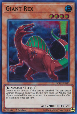 Giant Rex [BLLR-EN027] Ultra Rare