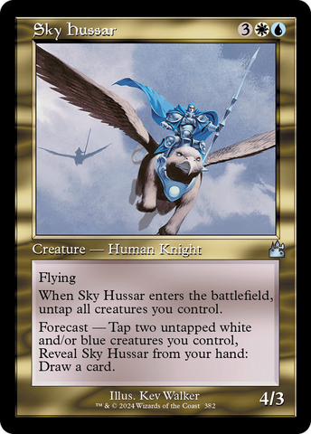 Sky Hussar (Retro Frame) [Ravnica Remastered]