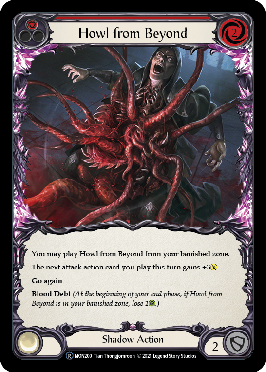 Howl from Beyond (Red) [U-MON200] Unlimited Edition Normal