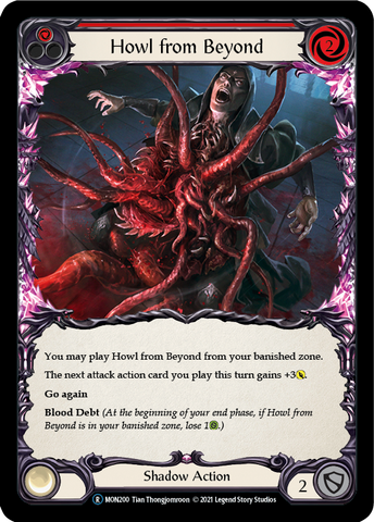 Howl from Beyond (Red) [U-MON200] Unlimited Edition Normal