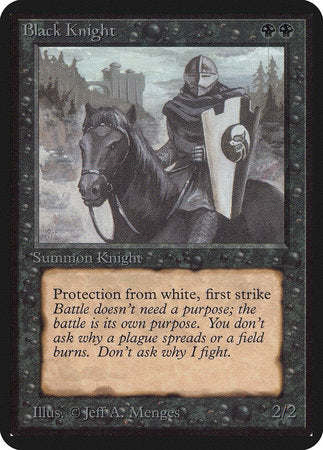 Black Knight [Limited Edition Alpha]