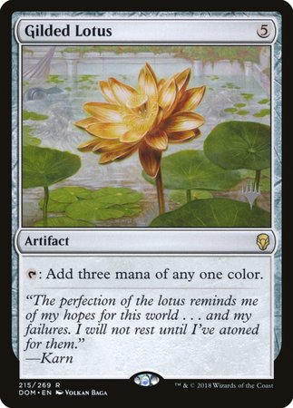 Gilded Lotus [Dominaria Promos]