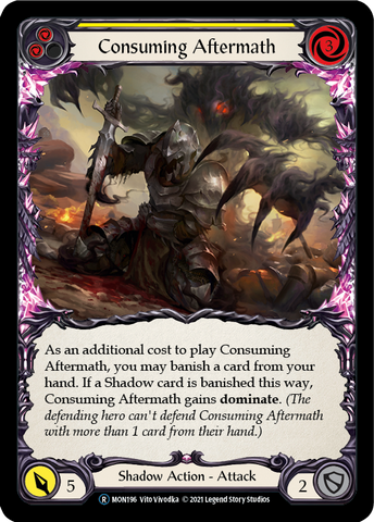 Consuming Aftermath (Yellow) [U-MON196] Unlimited Edition Normal