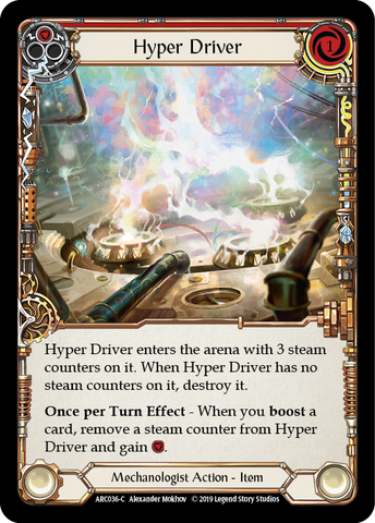 Hyper Driver [ARC036-C] 1st Edition Rainbow Foil