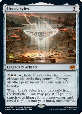 Urza's Sylex [The Brothers' War: Prerelease Promos]