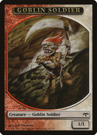 Goblin Soldier Token [Eventide Tokens]