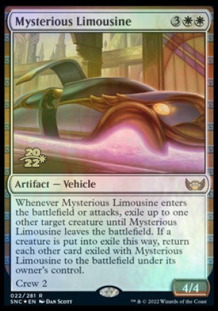 Mysterious Limousine [Streets of New Capenna Prerelease Promos]